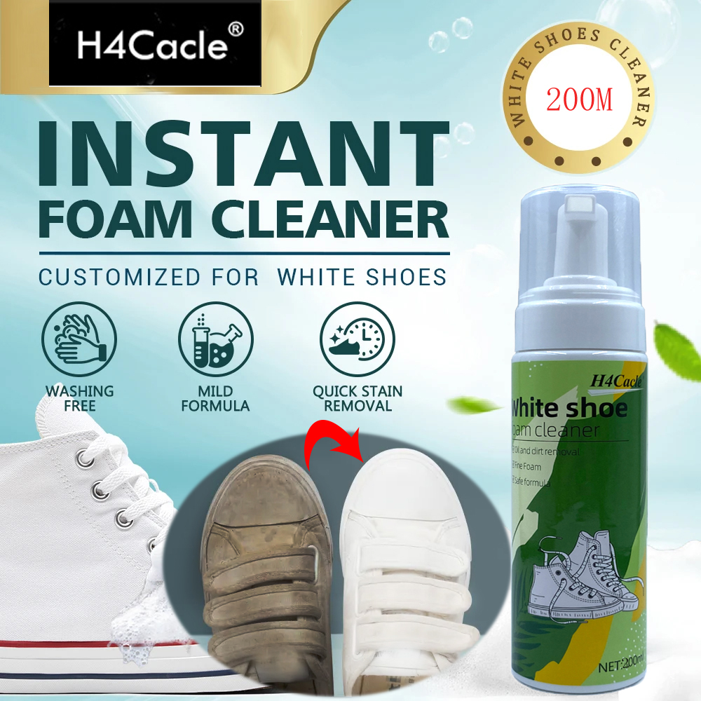 Sneaker Care Suede - H4Cacle Multipurpose Sneaker Cleaner White Mesh