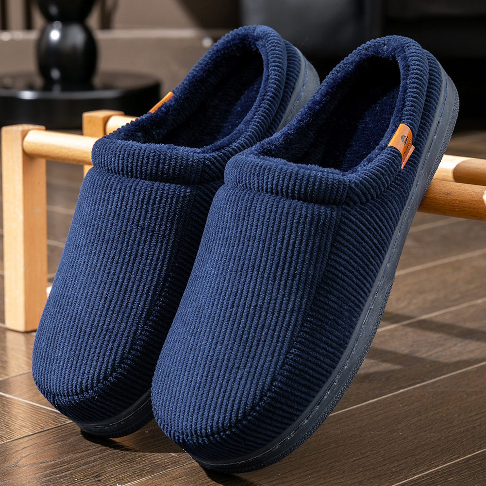 Insole Memory Foam - Winter men's slippers TPR sole anti