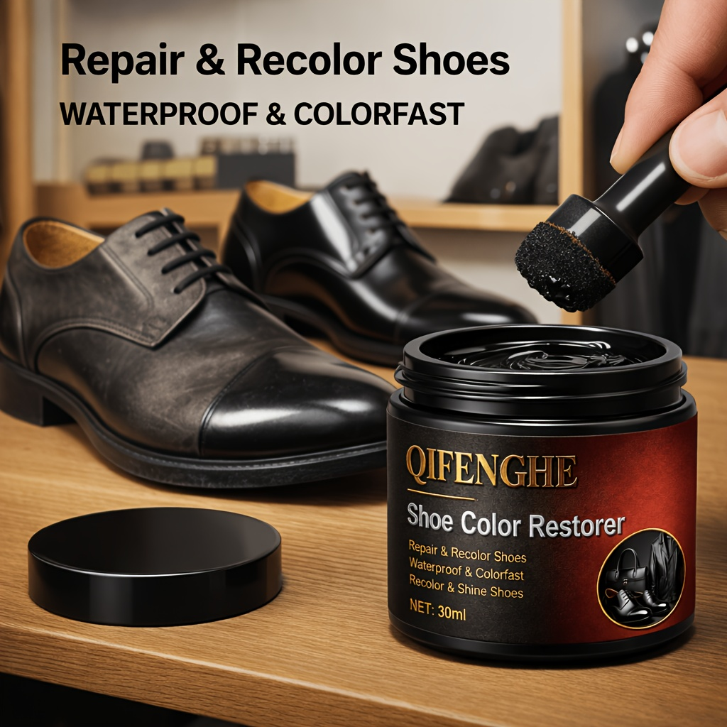 Sneaker Care Spray - Leather Shoe Recoloring Balm, Restore Deep
