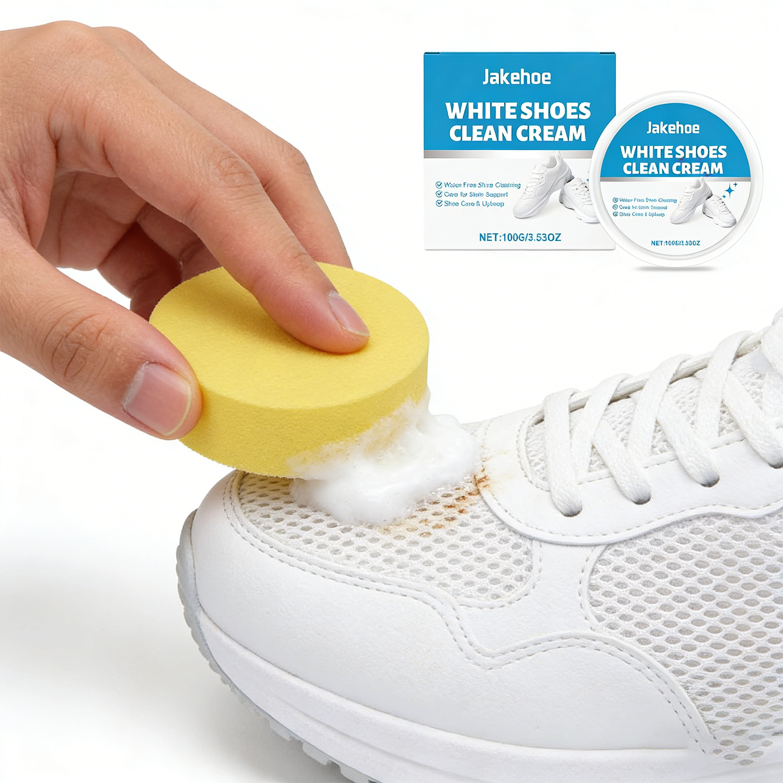 Sneaker Care Spray - White Shoe Cleaner Cream Sneaker Stain