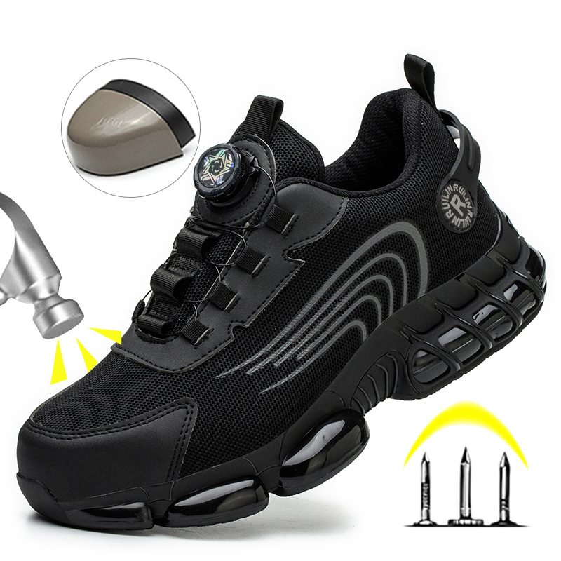 Sneakers Care - Steel Toe Protection Safety Shoes Men