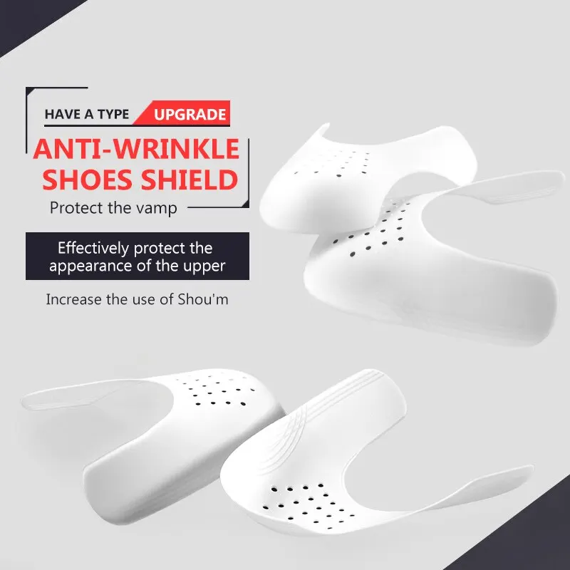 Crease Protector Toe - 1 Pair New Shoe Care Sneaker
