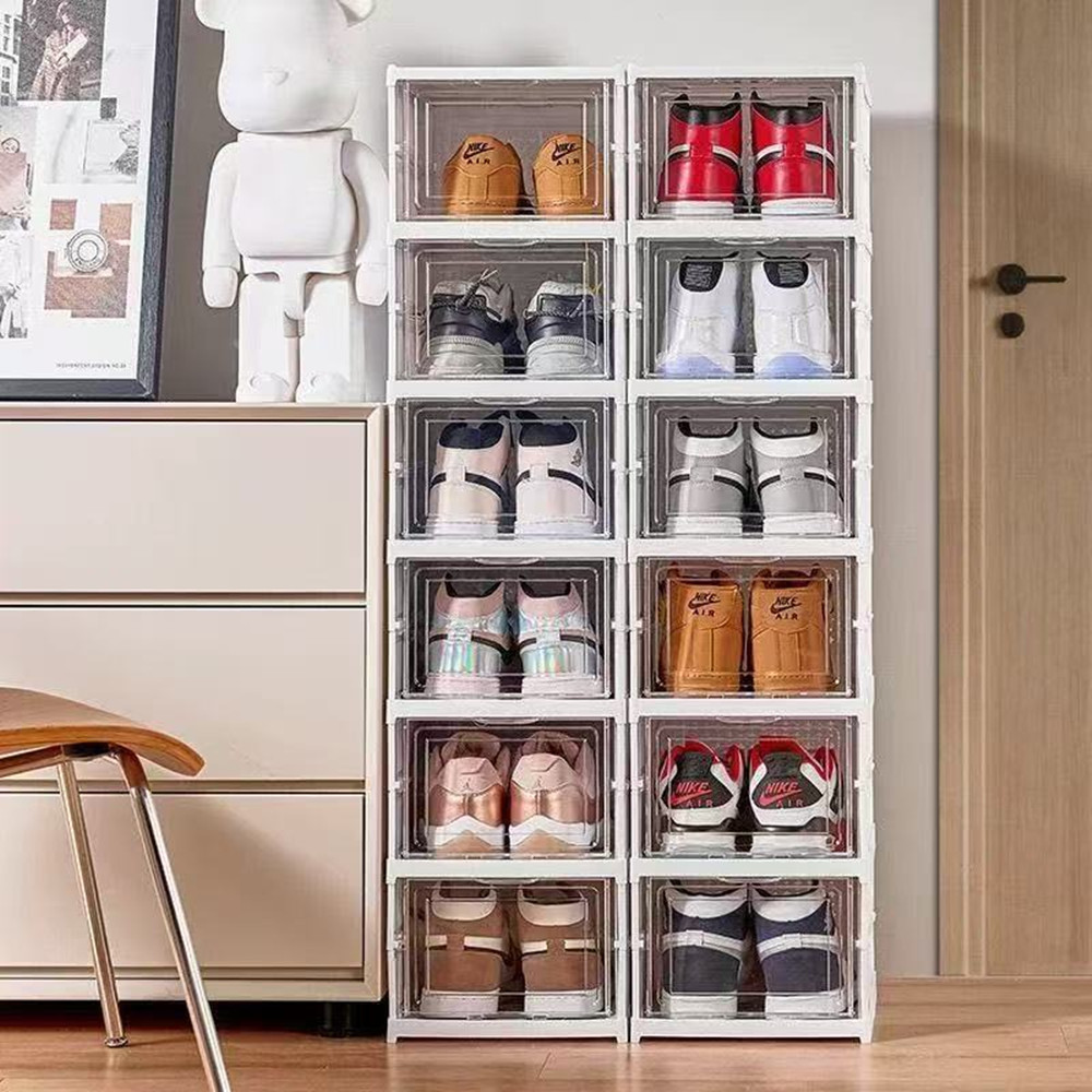 Sneaker Case - Dustproof 6 Layers Foldable Shoes Box