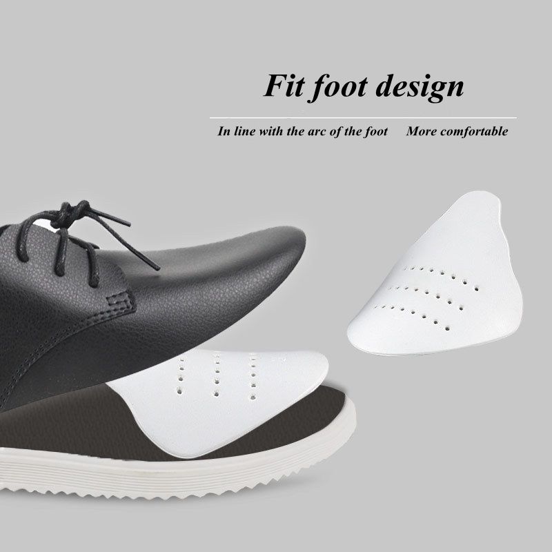 Crease Protector Toe - 2Pcs Leather Shoe Toe Caps Support