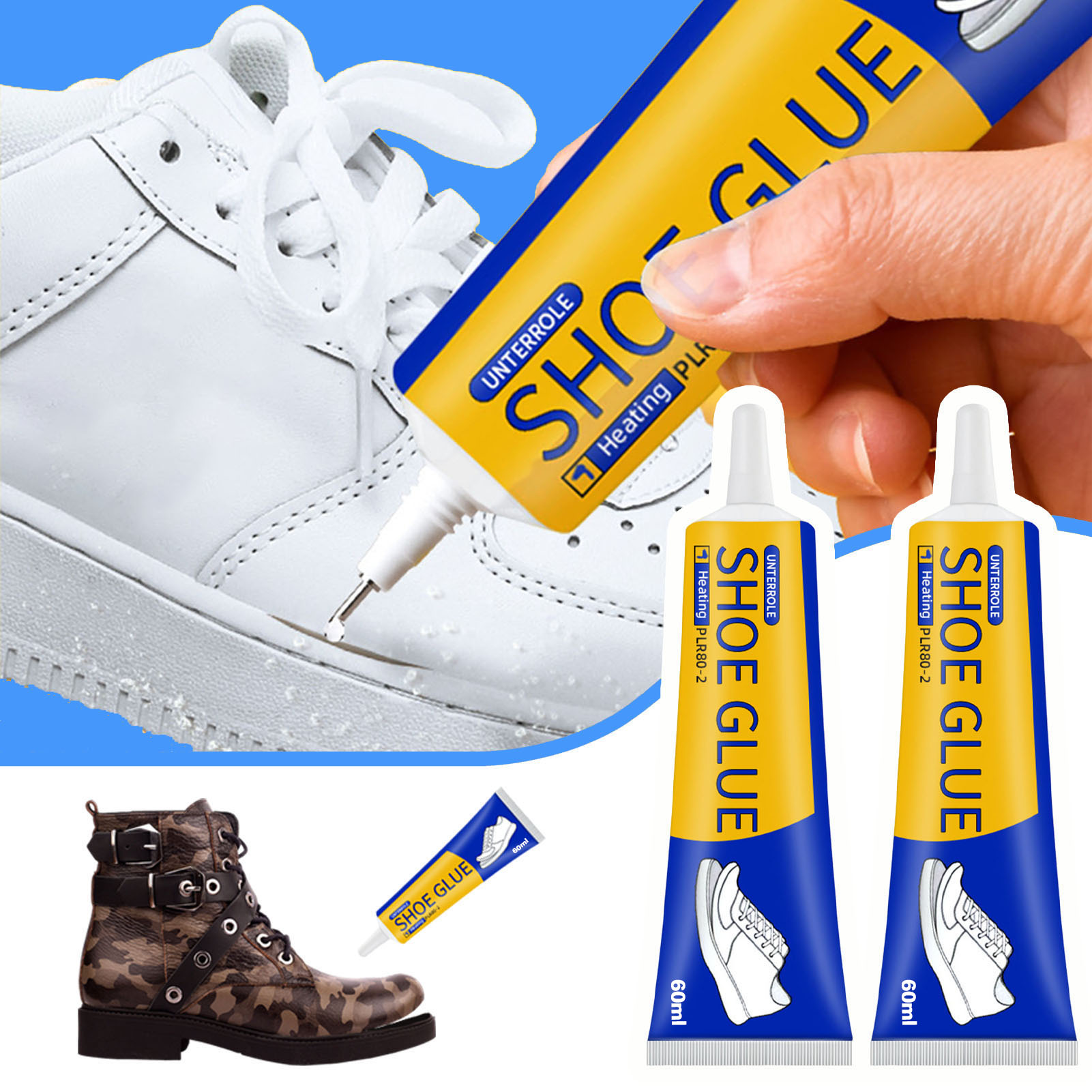 Sneakers Care - 1/2/3pcs 60ml Strong Shoe Adhesive DIY