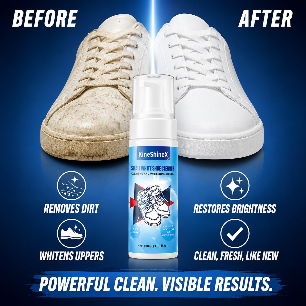 Sneakers Care - Gihen Shoe Cleaner Kits Water-Free Foam