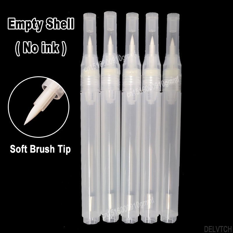 Midsole Marker Paint - 3/5/10Pcs Set Transparent Empty Marker Pen