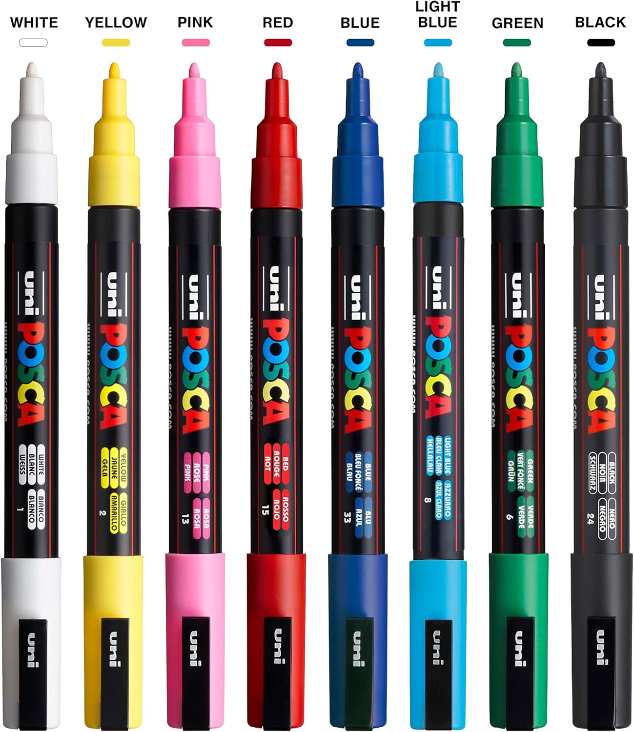 Japan Uni Posca Paint Marker P - đánh giá và giá Midsole Marker Paint
