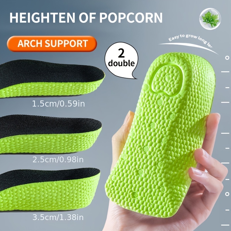 Invisble Insoles High Arch Sup - đánh giá và giá Insole Memory Foam