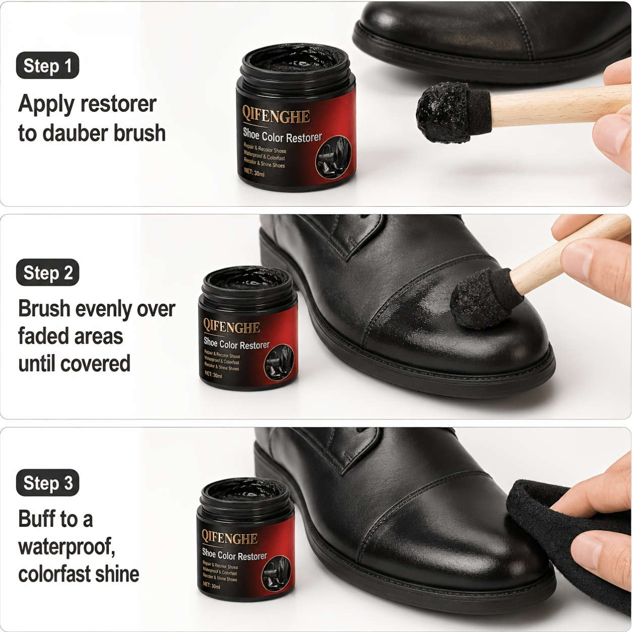 Leather Shoe Recoloring Balm,  - đánh giá và giá Sneaker Care Spray