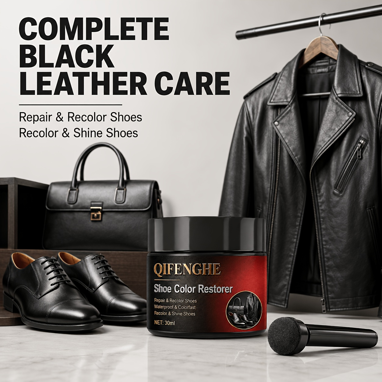 Leather Shoe Recoloring Balm,  - đánh giá và giá Sneaker Care Spray