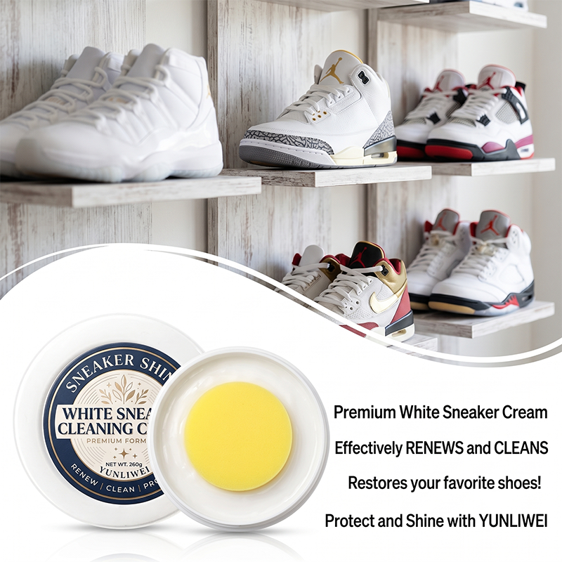YUNLIWEI Waterless White Shoe  - đánh giá và giá Sneakers Care