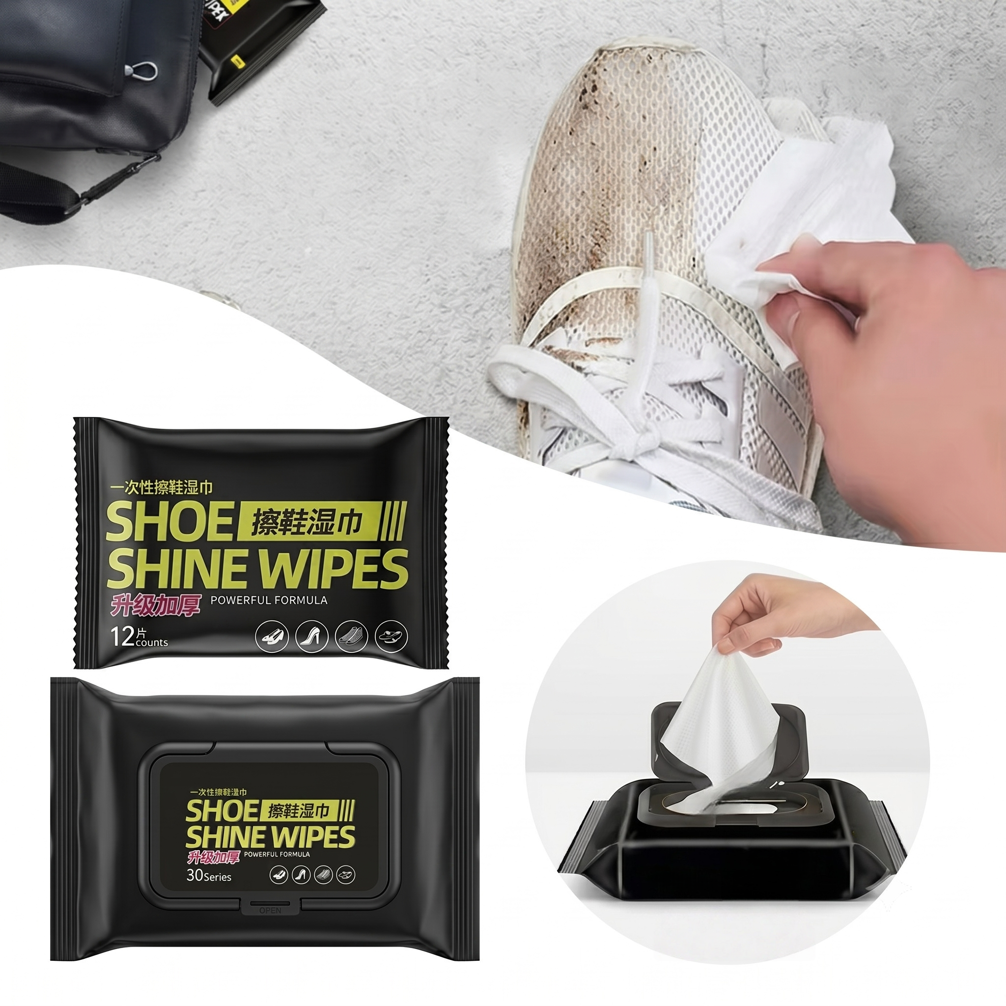 Disposable Sneaker Cleaning Wi - đánh giá và giá Sneakers Care