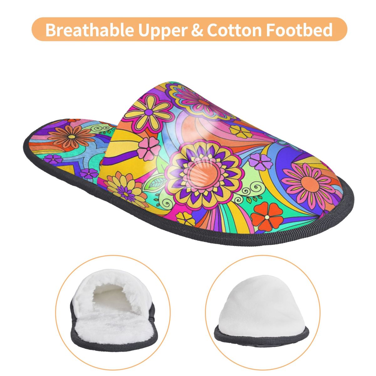 Custom Groovy Psychedelic Flow - đánh giá và giá Insole Memory Foam
