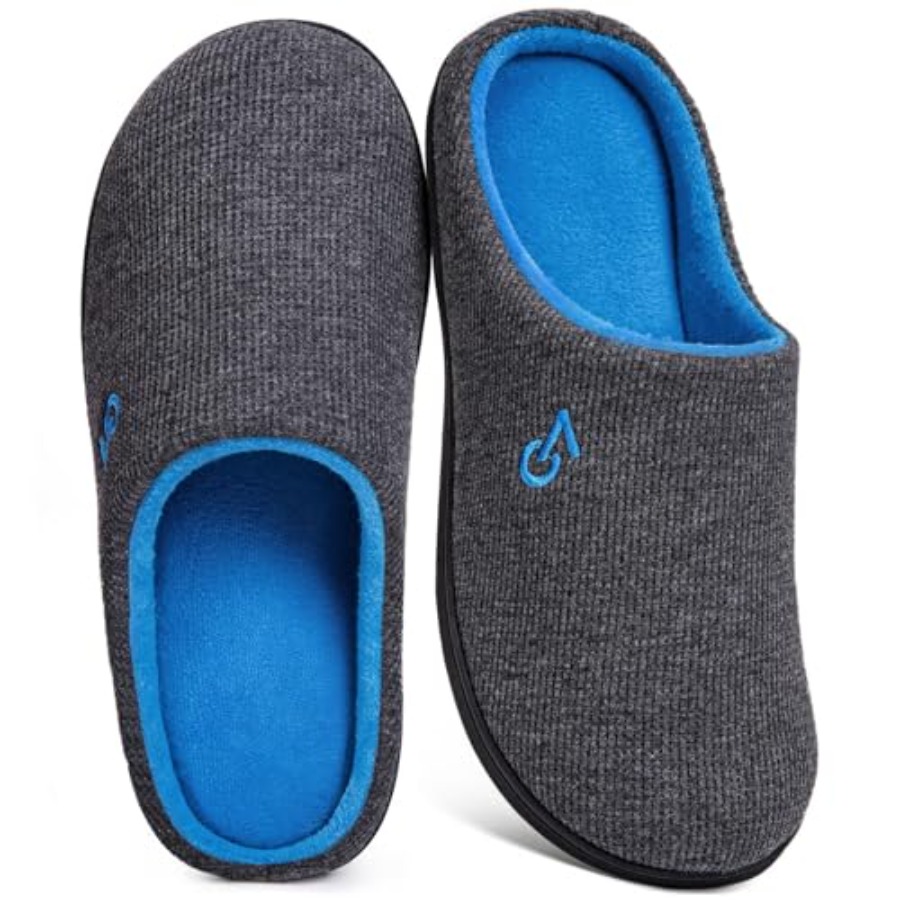Men's Two-Tone House Slippers  - đánh giá và giá Insole Memory Foam
