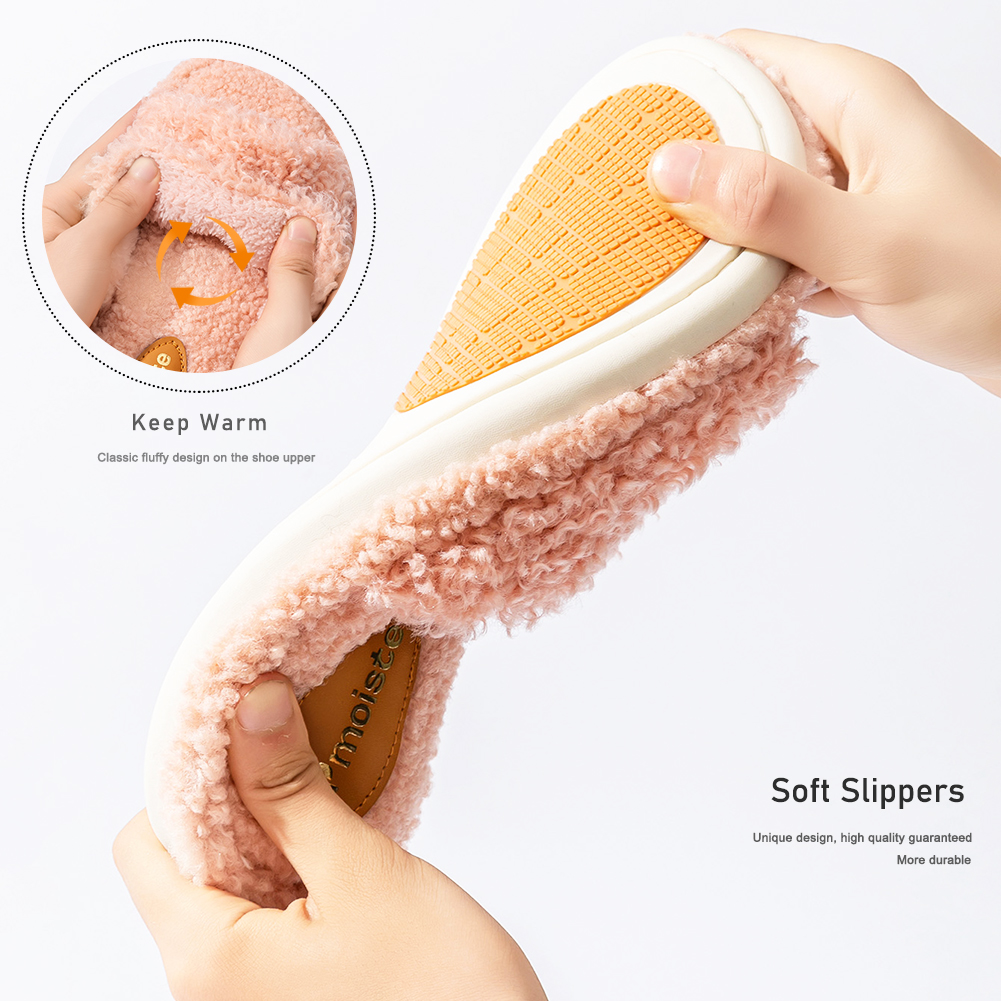 Pmoiste Fuzzy House Slippers W - đánh giá và giá Insole Memory Foam