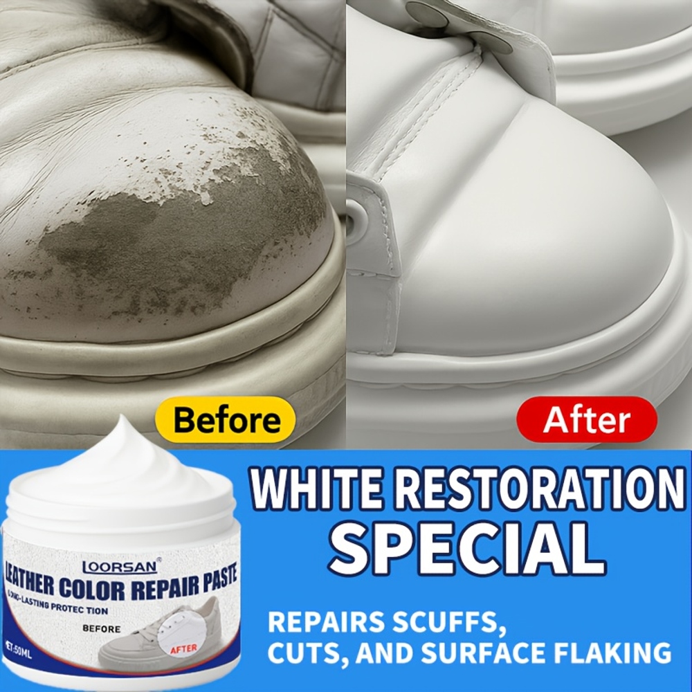 White Leather Repair Kit - Eas - đánh giá và giá Sneaker Care Spray