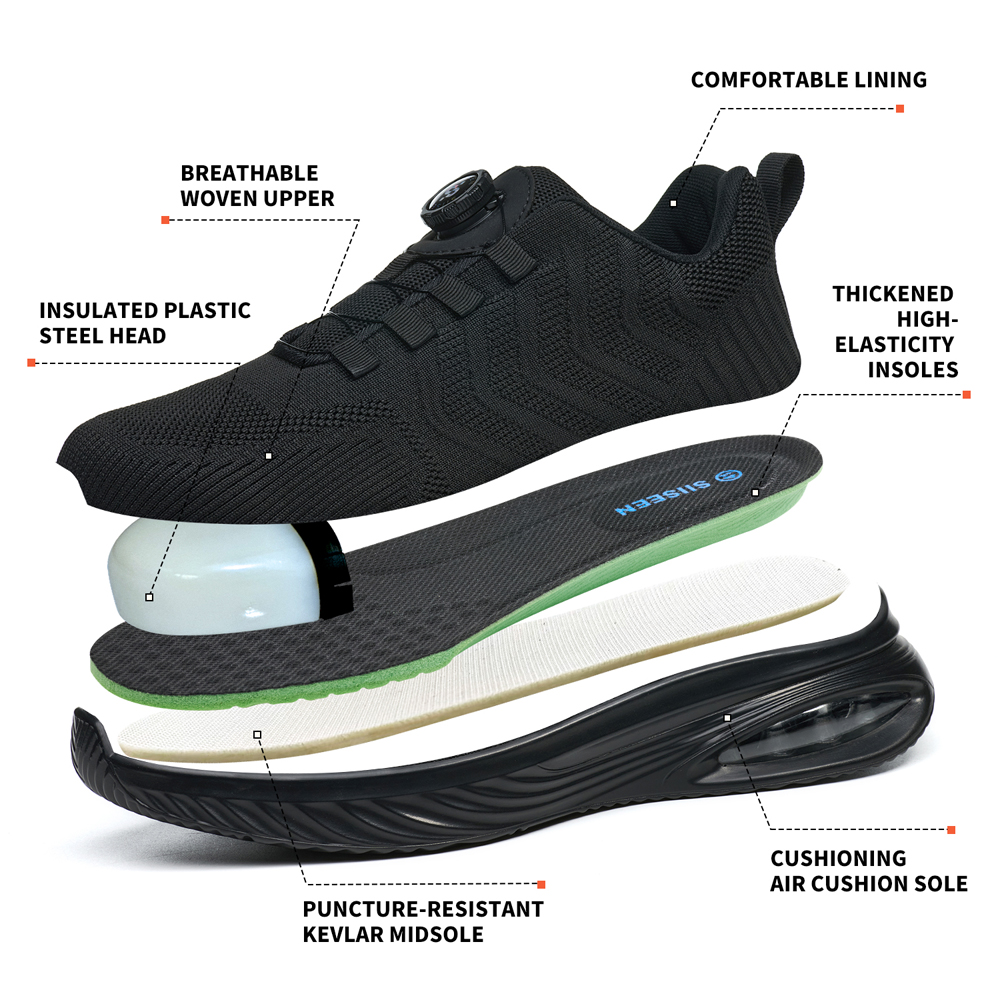 Rotating Button Safety Shoes M - đánh giá và giá Sneakers Care