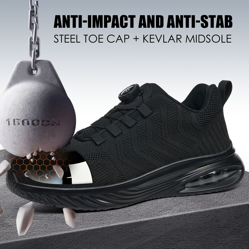 Rotating Button Safety Shoes M - đánh giá và giá Sneakers Care