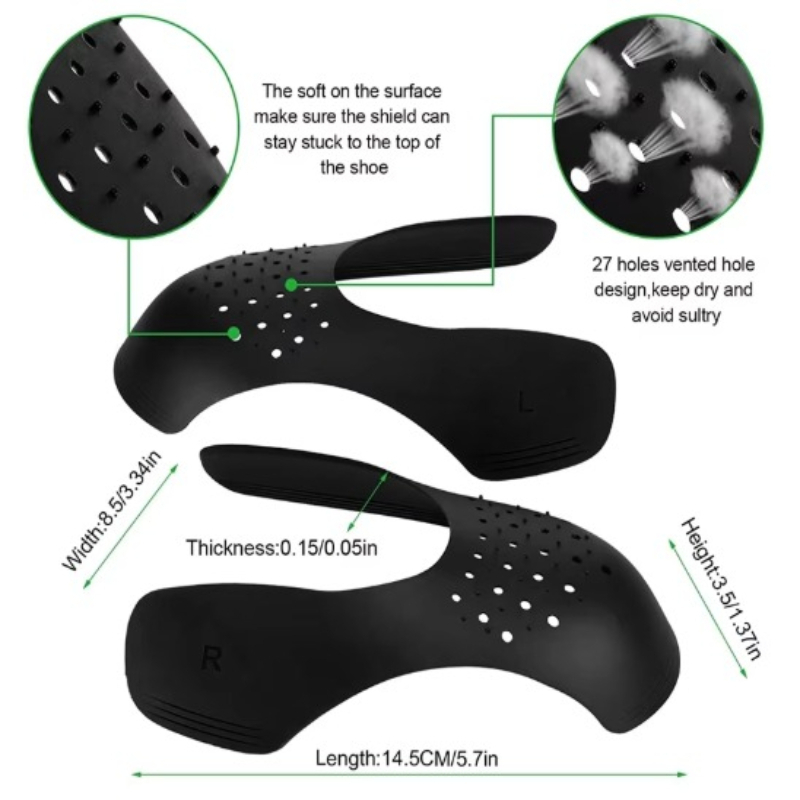 Sports shoe crease protection  - đánh giá và giá Crease Protector Toe