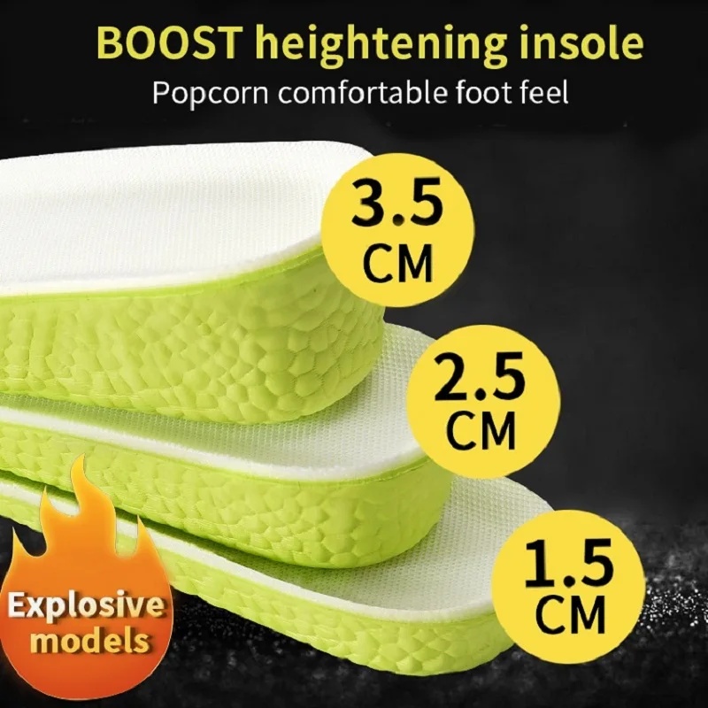 1 Pair Invisible Increase Inso - đánh giá và giá Insole Memory Foam