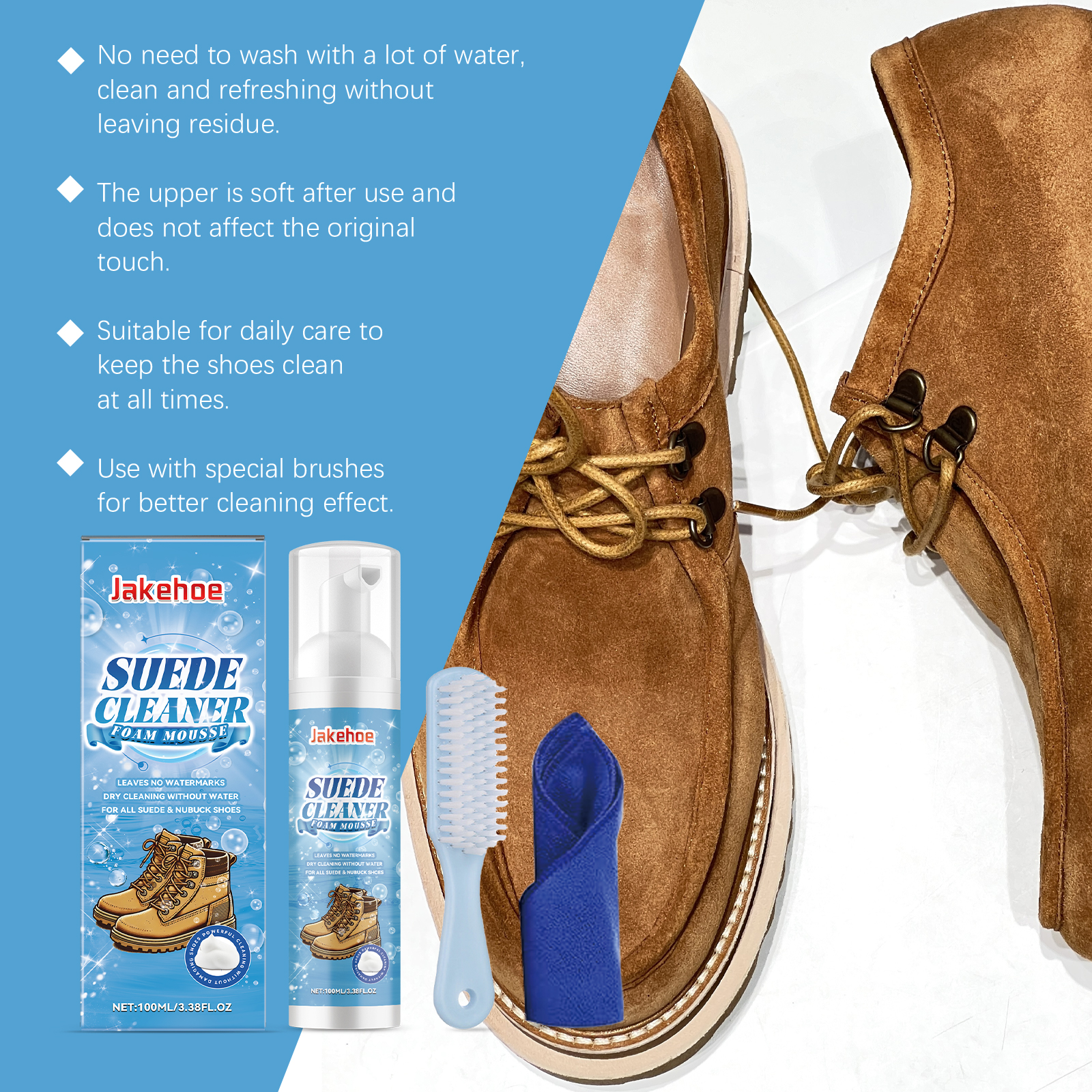 Suede Cleaner Kit Leather Velv - đánh giá và giá Sneaker Care Suede
