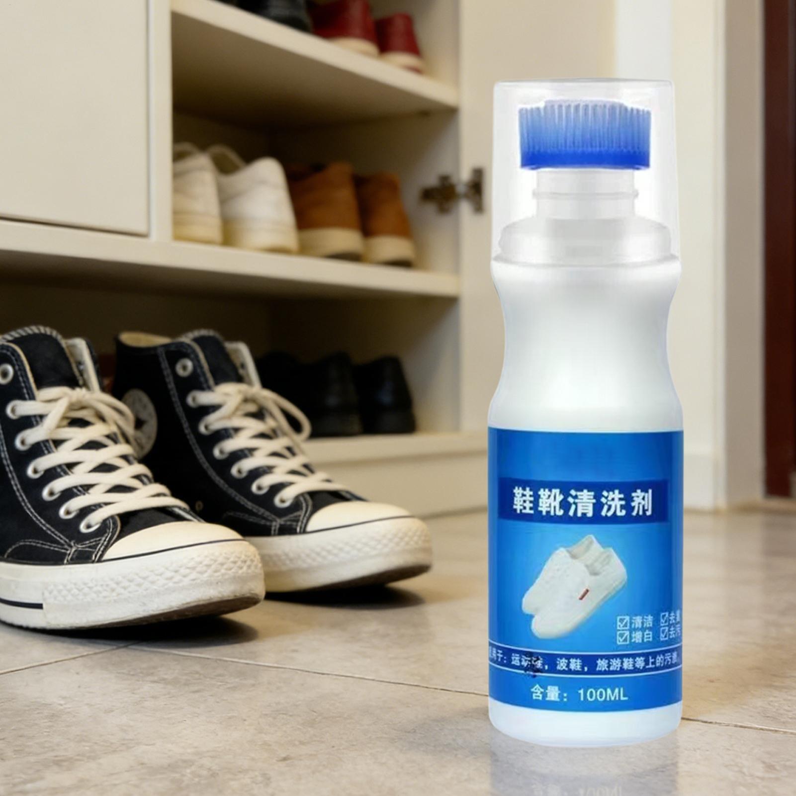 White Shoe Cleaner 100ml Foam  - đánh giá và giá Sneaker Care Spray