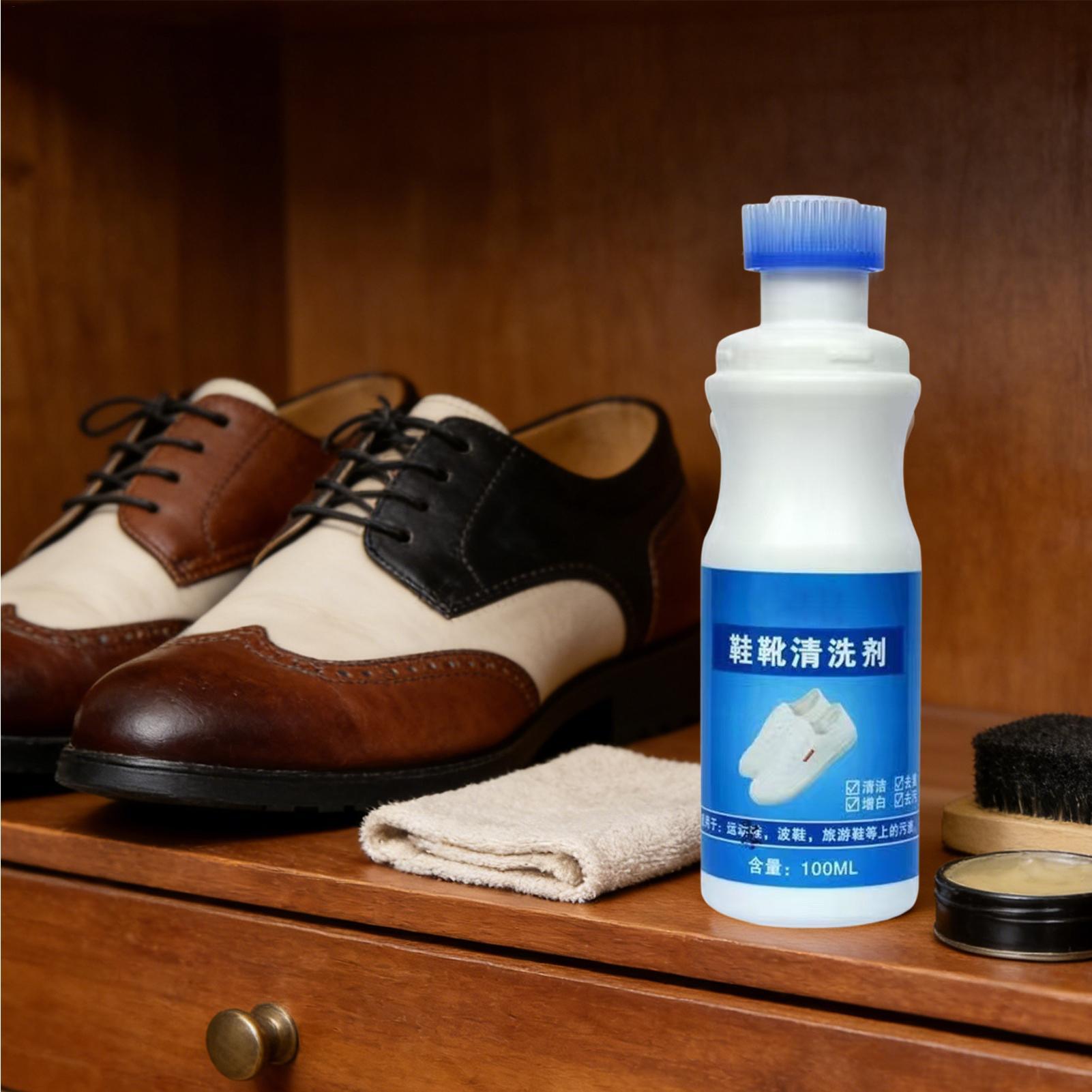 White Shoe Cleaner 100ml Foam  - đánh giá và giá Sneaker Care Spray