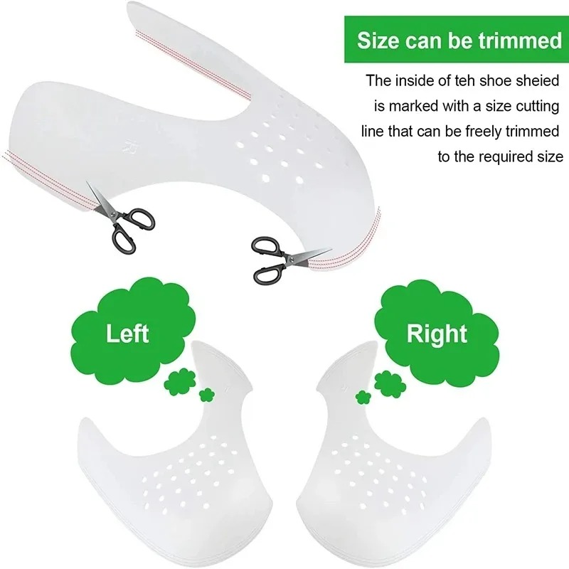 4/8Pcs Shoes Crease Protector  - đánh giá và giá Sneaker Case