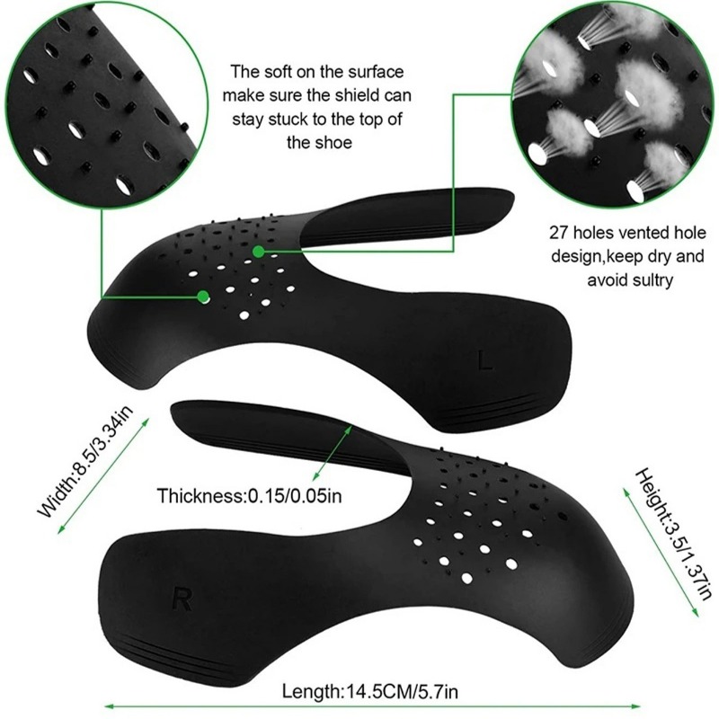 5Pairs Lightweight Anti Crease - đánh giá và giá Crease Protector Toe