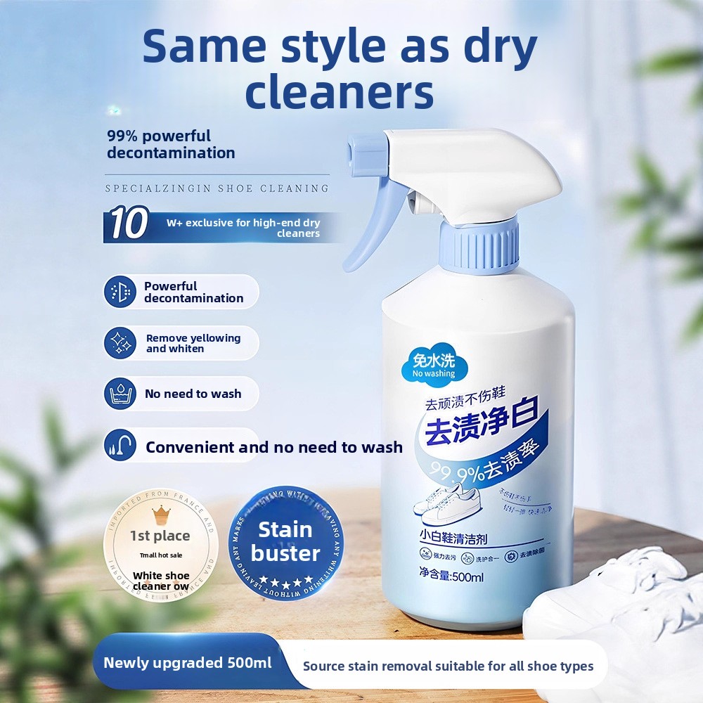 500ml white shoe cleaner no cl - đánh giá và giá Sneaker Care Suede