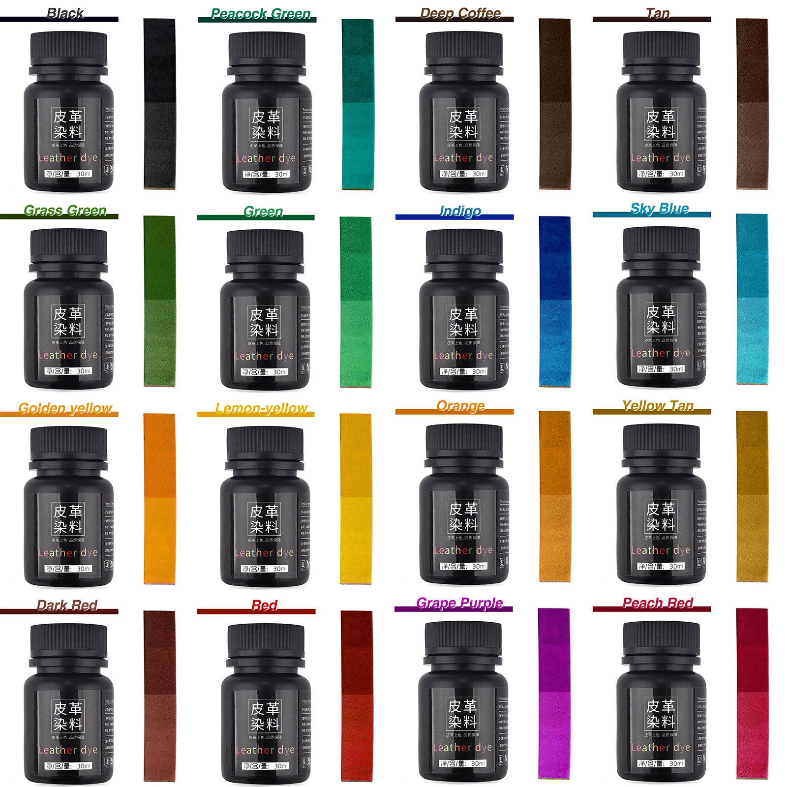 30ml Leather Coloring Pigment  - đánh giá và giá Sneakers Care